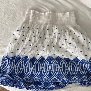 J. Crew Spring mini skirt with elastic waist band